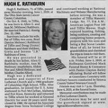 Hugh Rathburn Obituary